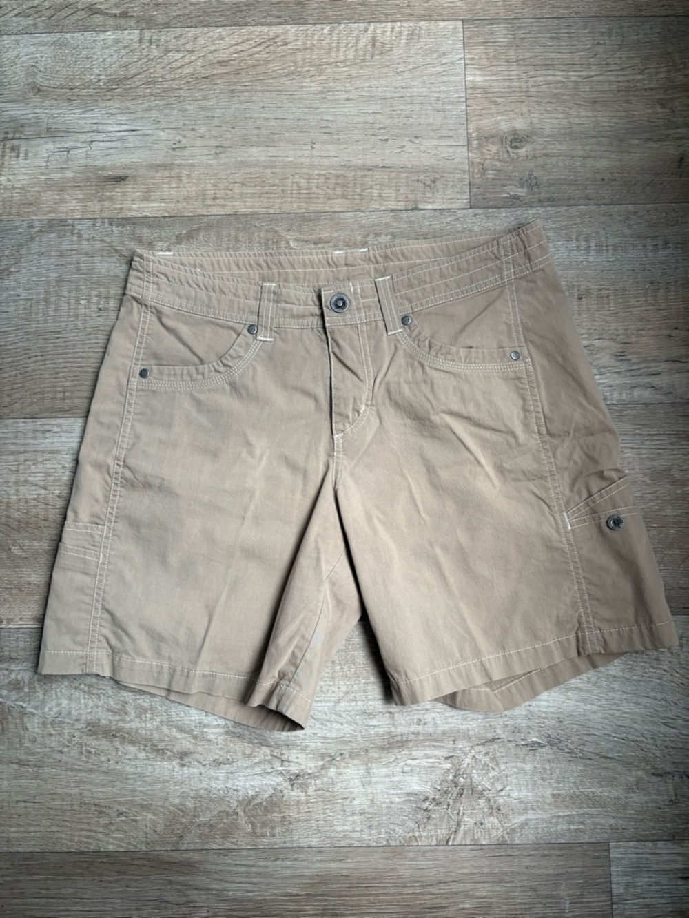 Women’s Tan Kuhl Hiking Shorts Sz 8